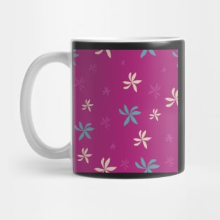 Swirling Flowers Mug